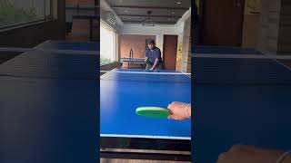 How to receive fronthand chop serve pingpongtable pongfinity tabletennis adambobrow serve [upl. by Airamas]