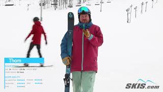 Thoms ReviewBlizzard Brahma 82 Skis 2021Skiscom [upl. by Yaral726]