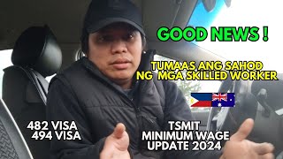 Minimum Salary ng mga Temporary Skilled Worker sa Australia tinaas na l Buhay Auto Mechanic [upl. by Grane]