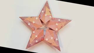 🌟 Stern aus Geld falten 🌟 Geldgeschenk 🌟 Stern aus Geldscheinen 🌟 Origami mit Geld 🌟 Weihnachten [upl. by Neras]