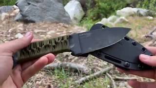 Cold Steel Drop Forged Hunter Full Long Term Review and Chopping Test Budget 52100 Awesomeness [upl. by Cantone]