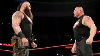 FULL MATCH  Brock Lesnar vs Braun Strowman  Universal Championship [upl. by Ayerdna]