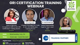 GRI Certification training info session [upl. by Polik775]