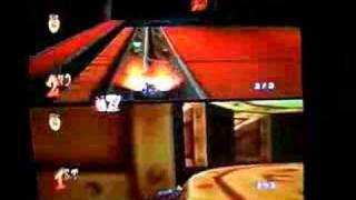 Crash Nitro Kart 2 player Inferno Island Crash vs Cortex [upl. by Relyks]