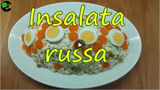 Insalata russaantipasto di verdure tipico piemontese [upl. by Levitan]