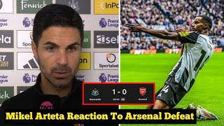 Mikel Artetas HILARIOUS Reaction to Arsenal Defeat [upl. by Surtemed419]