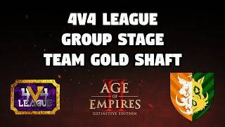 Akkal 4v4 league  div 4  Group stage  vs Team Gold Shaft [upl. by Borlase569]