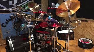 Slipknot  Orphan  Isolated Drums clip Age 7 🥁💨 [upl. by Orrocos]