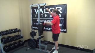 Valor Fitness CB12 Lat Pull Down [upl. by Fihsak]