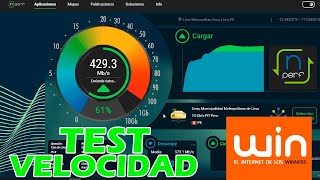 💻Como medir la velocidad de Internet con nPerf Test de Velocidad Fibra Optica WIN [upl. by Mendel588]