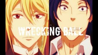 AMV William amp Sherlock  Wrecking Ball [upl. by Clarabelle919]