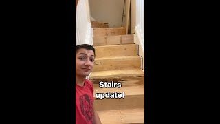 Seamless Stair Transformation Matching Stairs with Flooring for a Professional Finish [upl. by Animrelliug]