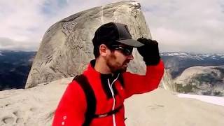 Half Dome Hike Solo w Cables Down [upl. by Noswad207]