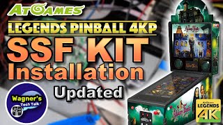 SSF Kit Install for the AtGames Legends 4K or FX Legends Pinball [upl. by Hesketh]