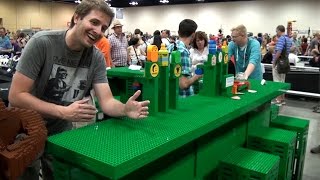 Grab A Drink At This LifeSize LEGO Duplo Bar [upl. by Naleag144]