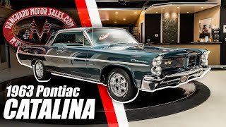 1963 Pontiac Catalina Sport Coupe For Sale Vanguard Motor Sales 8597 [upl. by Zachar]