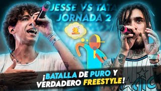 ¡BATALLA DE PURO Y VERDADERO FREESTYLE  TATA VS JESSE PUNGAZ FMS ARGENTINA J2 [upl. by Reve]