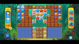 Fishdom  Level 623 Super Hard [upl. by Ajan]