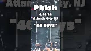 Phish  quot46 Daysquot  61512 Bader Field  Atlantic City NJ phish livemusic jamband [upl. by Campagna252]