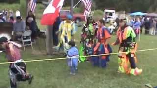 2014 Houlton Maliseet Recognition Day PowWow GRASS DANCEfeaturing Isabella [upl. by Rus]