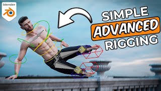 Simple Advanced Rigging in Blender  Tutorial [upl. by Viv]