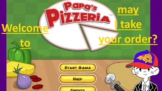 Playing three of the Papas games Cheezeria Pasteria amp Pizzeria stream short recap [upl. by Bassett]