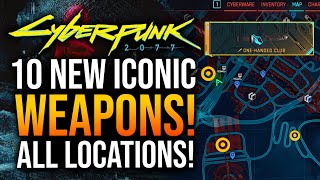 Cyberpunk 2077  ICONIC WEAPONS IN UPDATE 21 [upl. by Palila752]