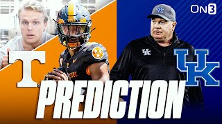 Tennessee Vols vs Kentucky Wildcats PREDICTION amp Preview  Is This The NEXT STEP Game For Nico [upl. by Nelleeus]