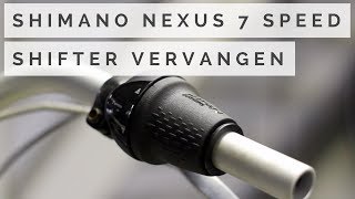 Shimano Nexus 7 speed shifter vervangen [upl. by Gerti]