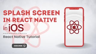 React Native Splash Screen in iOS  React Native  Splash Screen [upl. by Valeria]