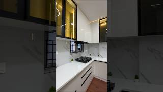 Kitchen before after shortsdesigninteriordesignkitchen trendinghomedesignhomedecorloveart [upl. by Towbin]