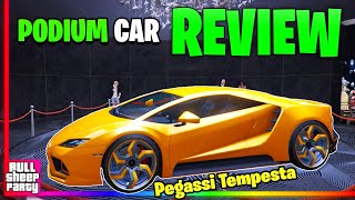 IS IT WORTH IT  The New Tempesta Podium Car Free Lucky Wheel GTA 5 Online Review amp Customization [upl. by Soirtemed90]