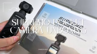 Supremo Ultra HD Pocket Action Camera unboxing and tutorial  📦 [upl. by Orvie70]