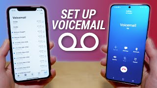 How to Set Up Voicemail on iPhone and Android Any Carrier [upl. by Sikata223]