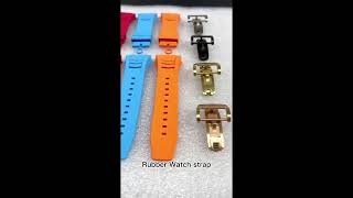 Fashion Interchangeable Appl Watch Band Parts Changeable Vulcanized Rubber Watch Band for I phone [upl. by Barbuto768]