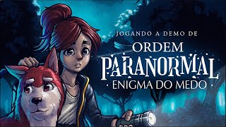 jogando enigma do medo demo [upl. by Hoeve849]