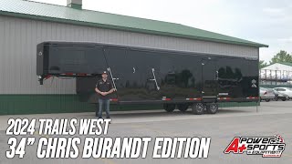 2024 Trails West RPM Chris Burandt Edition Trailer Review [upl. by Ivett481]