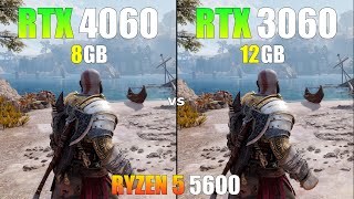 RTX 4060 vs RTX 3060  Ryzen 5 5600  Test in 18 Games in 2024 [upl. by Notxap]