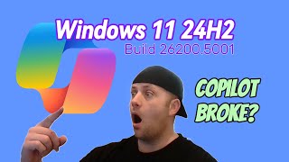 Windows 11 24H2 26200 Broke Copilot [upl. by Alleoj]