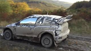 2017 Polo WRC Test Wales [upl. by Motch683]