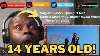 Harper Zilmer  Queen B feat Cash amp Maverick Official Music Video  REACTION [upl. by Eelaras]