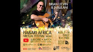 Brian Litvin amp Jabulani  Habari Africa Virtual Festival 2020 by Batuki Music Society [upl. by Kendyl]