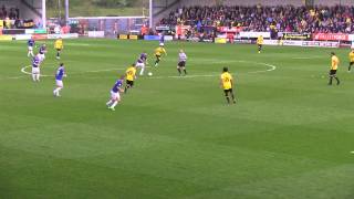 Burton Albion 02 Chesterfield Pitchside [upl. by Sucramrej]