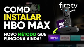 APP MAX ANTIGO HBO MAX DISPONÍVEL no FIRE TV STICK [upl. by Marozas]