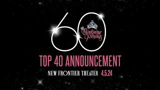 Binibining Pilipinas 2024 Announcement of Top 40 Candidates [upl. by Anayaran]