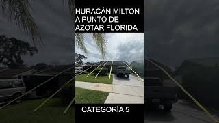 Huracán Milton a punto de azotar Florida [upl. by Lomaj809]