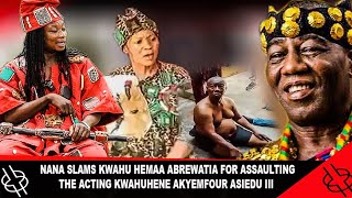 🔥TENSION🔥 NANA SLAMS KWAHU HEMAA ABREWATIA FOR ASSAULTING THE ACTING KWAHUHENE AKYEMFOUR ASIEDU III [upl. by Arretak]