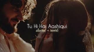 Tu Hi Hai Aashiqui slowed  reverb [upl. by Atinehs314]