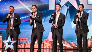 Vocal group The Neales are keeping it in the family  Britains Got Talent 2015 [upl. by Shabbir]