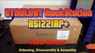 SYNOLOGY RackStation RS1221RP  Unboxing Disassembly and Upgrade Options [upl. by Largent978]